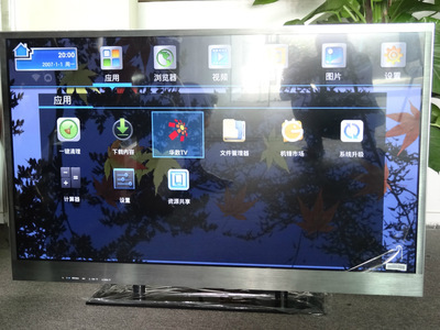 37寸新型液晶電視、高清超薄、安卓網絡電視機